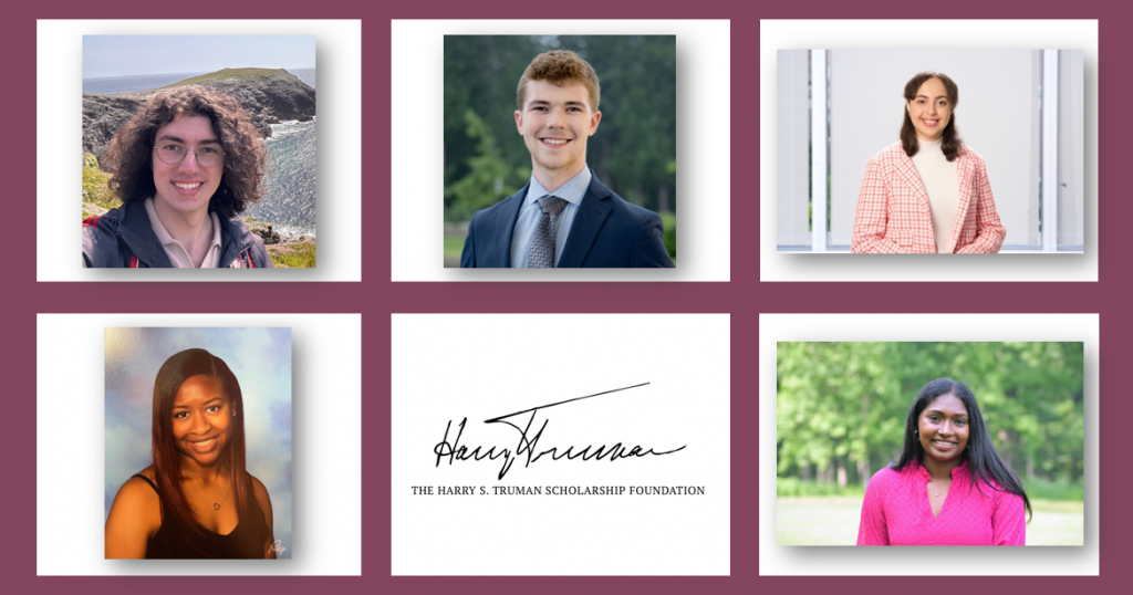 Photos of Truman Scholarship Nominees